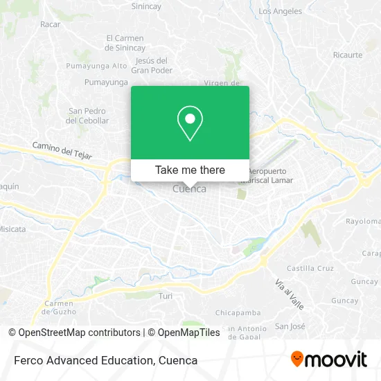 Ferco Advanced Education map
