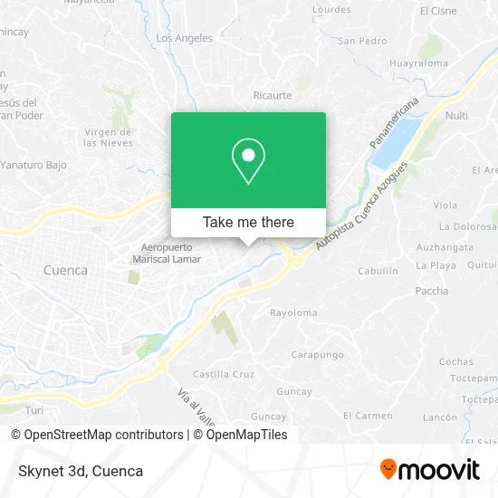 Skynet 3d map