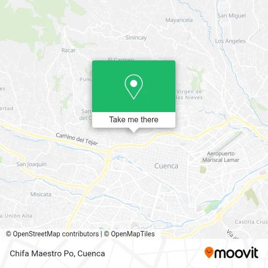Chifa Maestro Po map