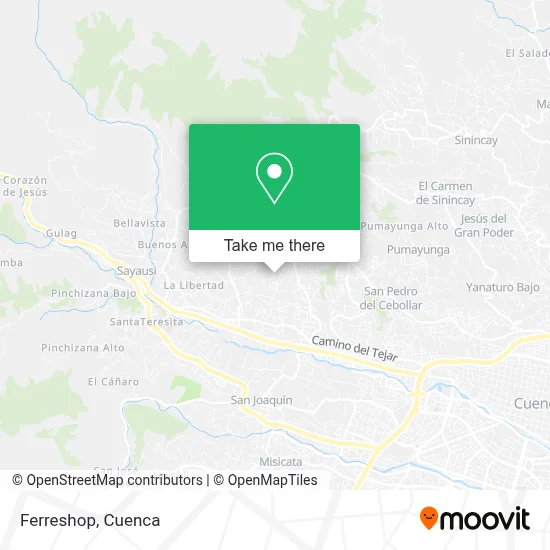 Ferreshop map