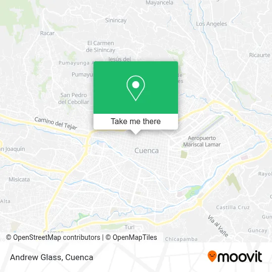 Andrew Glass map