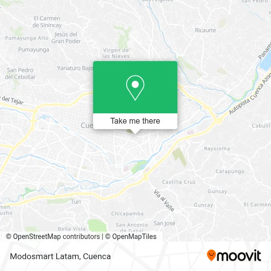 Modosmart Latam map