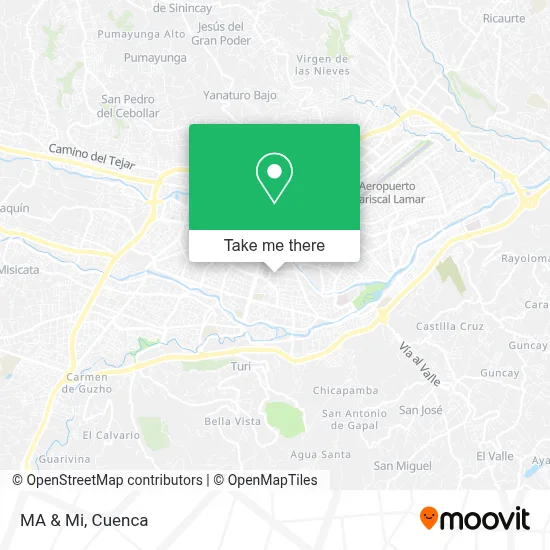 MA & Mi map