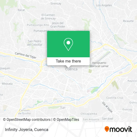 Infinity Joyería map