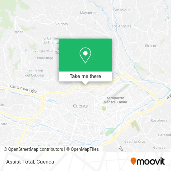 Assist-Total map