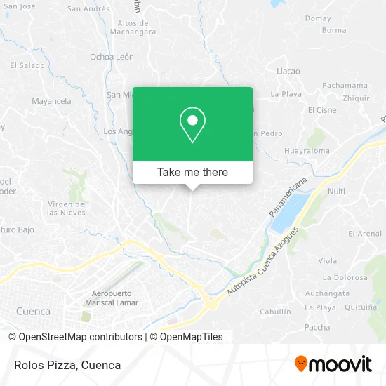 Rolos Pizza map