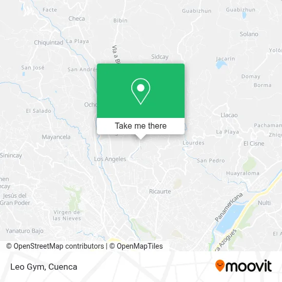 Leo Gym map