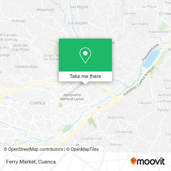 Ferry Market map