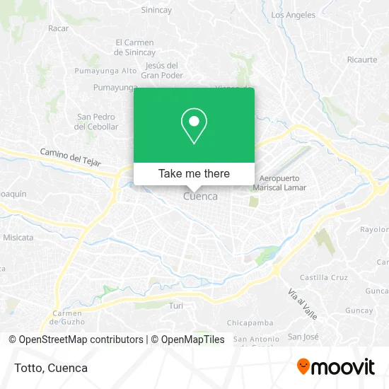 Totto map