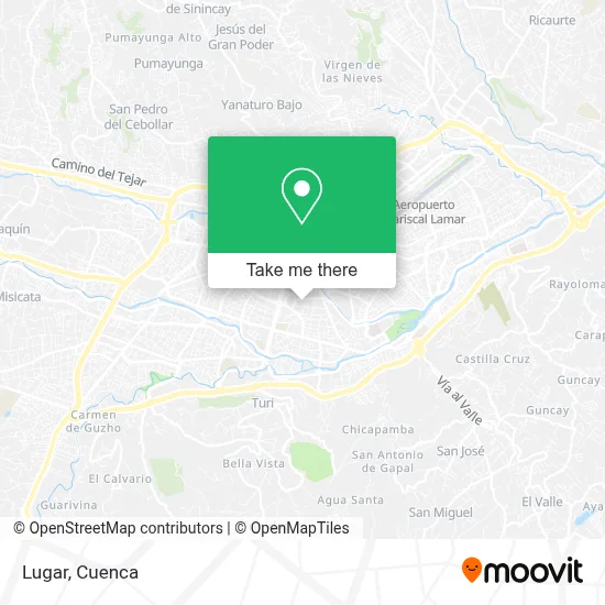 Lugar map