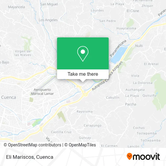 Eli Mariscos map