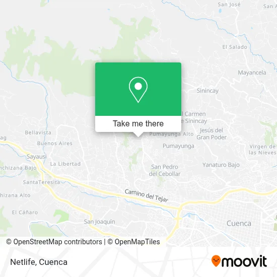 Netlife map