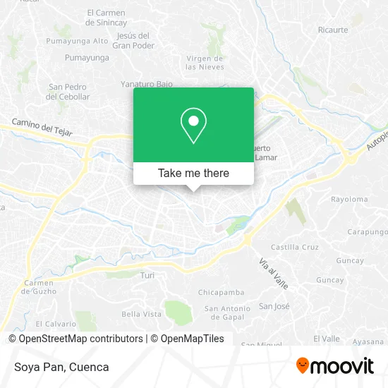 Soya Pan map