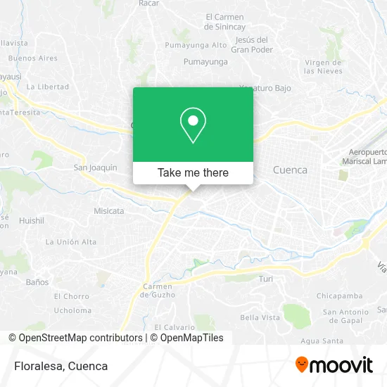 Floralesa map