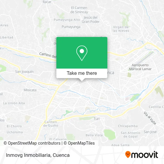 Inmovg Inmobiliaria map