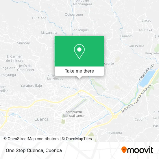 One Step Cuenca map