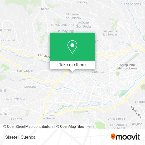 Sisetel map