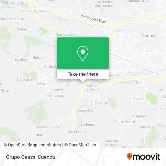Grupo Geass map