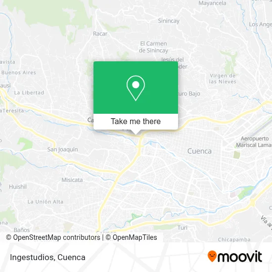 Ingestudios map