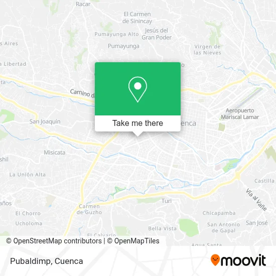 Pubaldimp map
