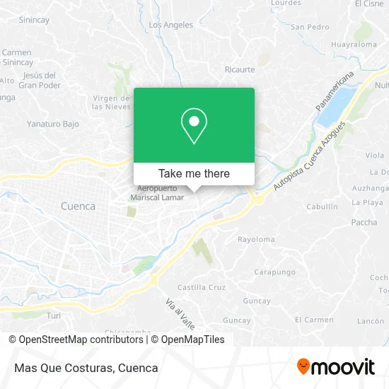 Mas Que Costuras map