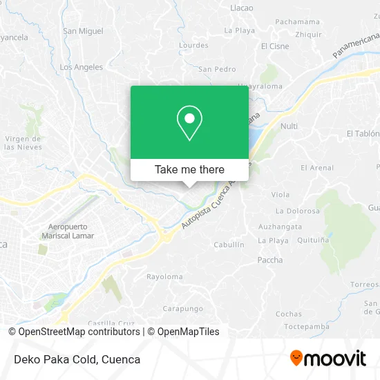 Deko Paka Cold map