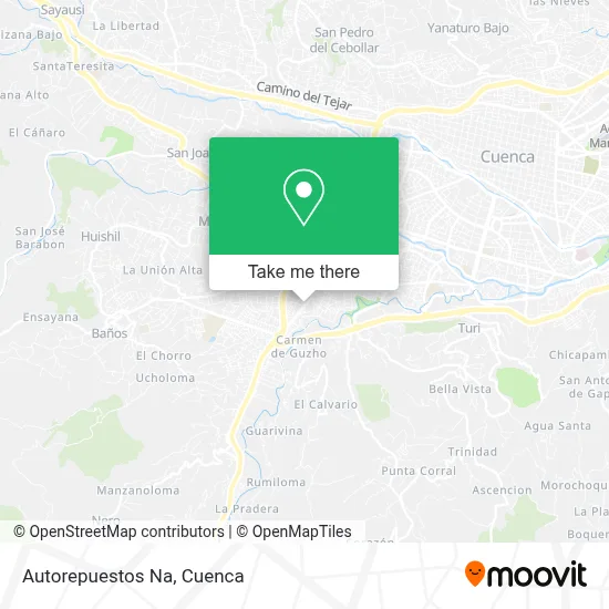 Autorepuestos Na map
