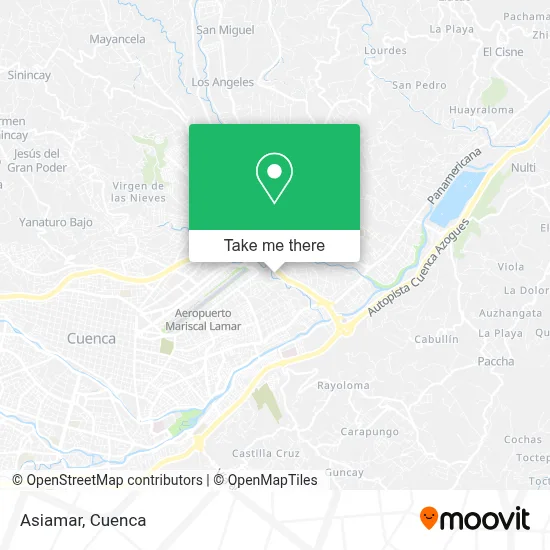 Asiamar map