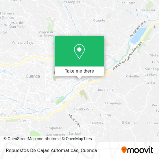 Repuestos De Cajas Automaticas map