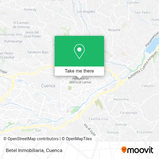 Betel Inmobiliaria map