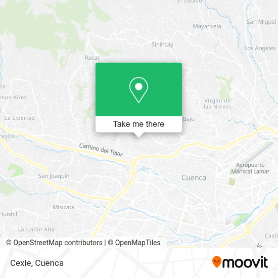 Cexle map