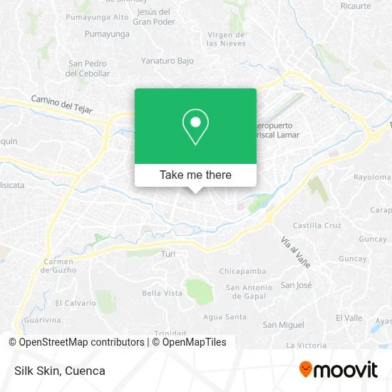 Silk Skin map