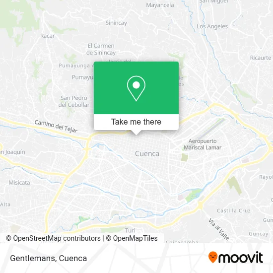 Gentlemans map