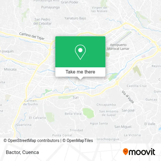 Bactor map