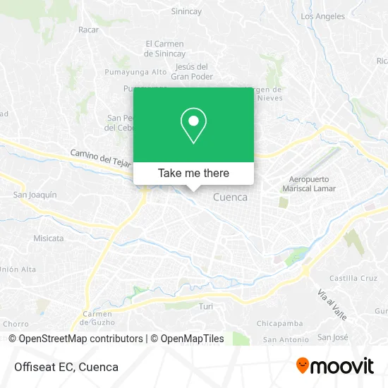Offiseat EC map