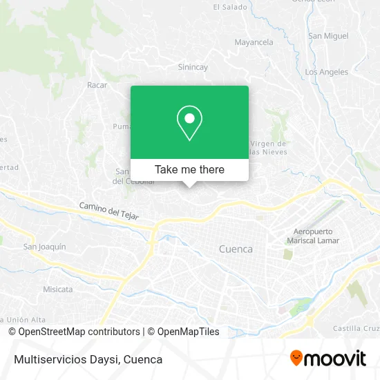 Multiservicios Daysi map