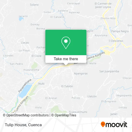Tulip House map