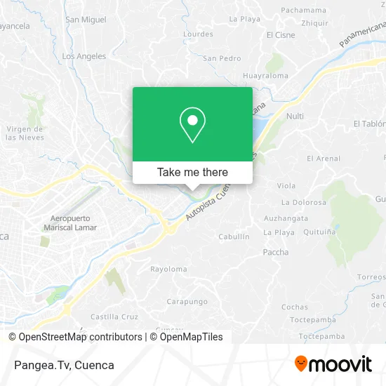 Pangea.Tv map
