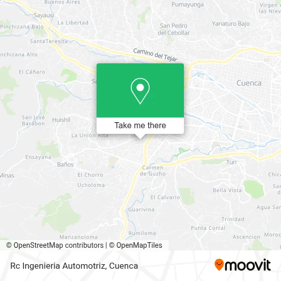 Rc Ingenieria Automotriz map