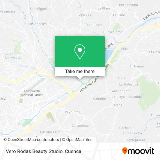 Vero Rodas Beauty Studio map