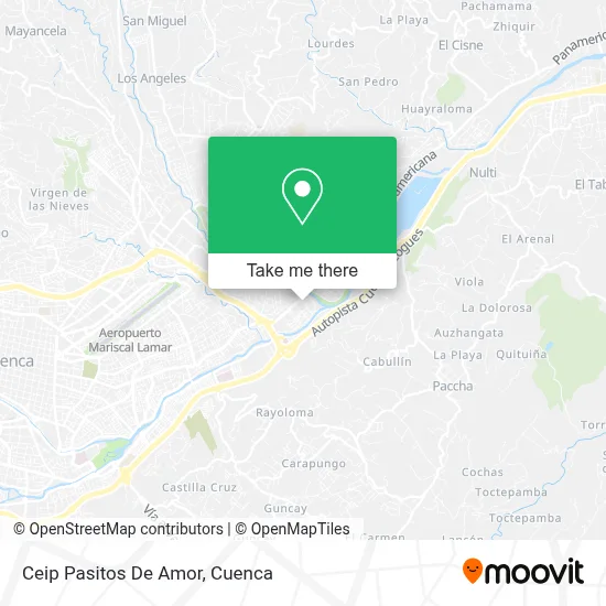 Ceip Pasitos De Amor map