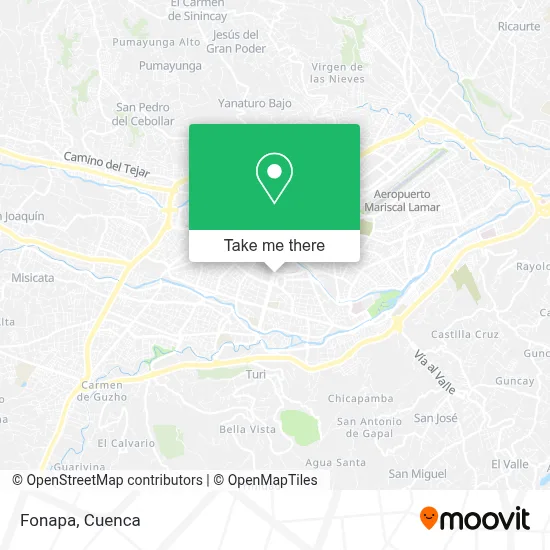 Fonapa map