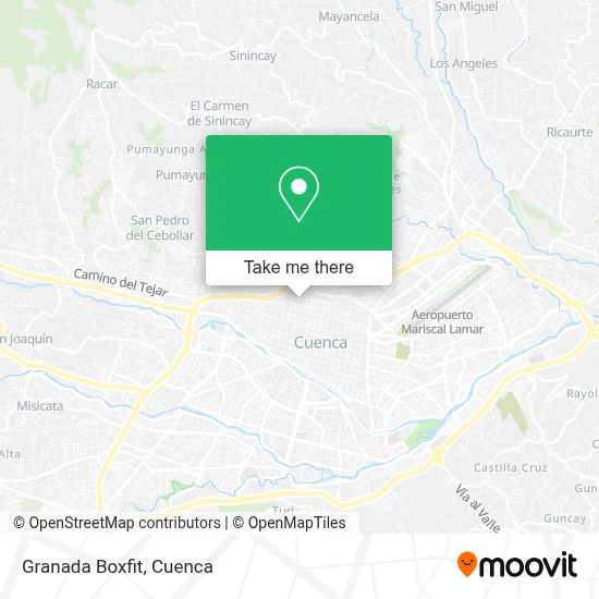 Granada Boxfit map
