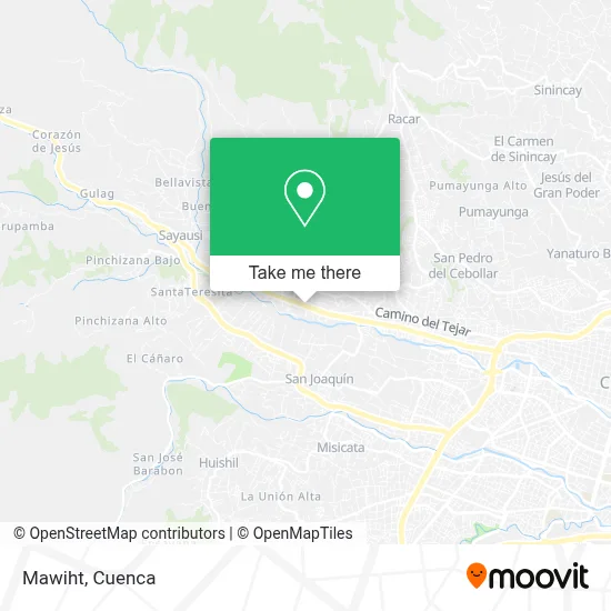 Mawiht map