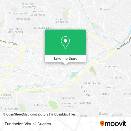 Fundacion Visual map