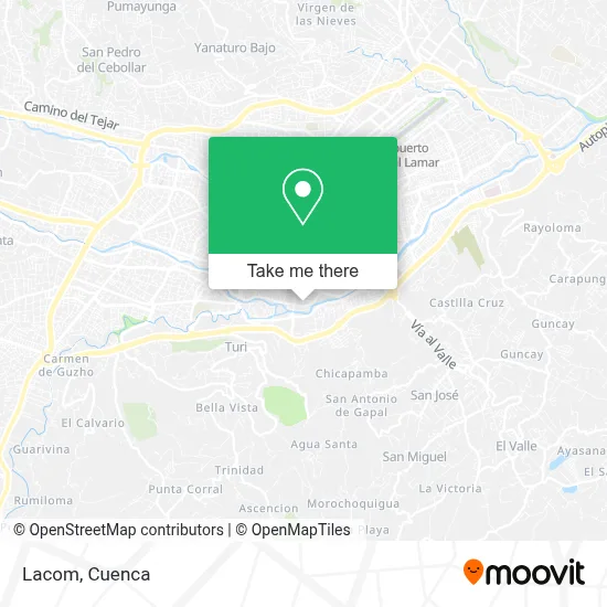 Lacom map