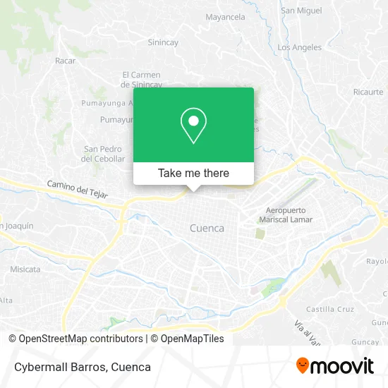 Cybermall Barros map