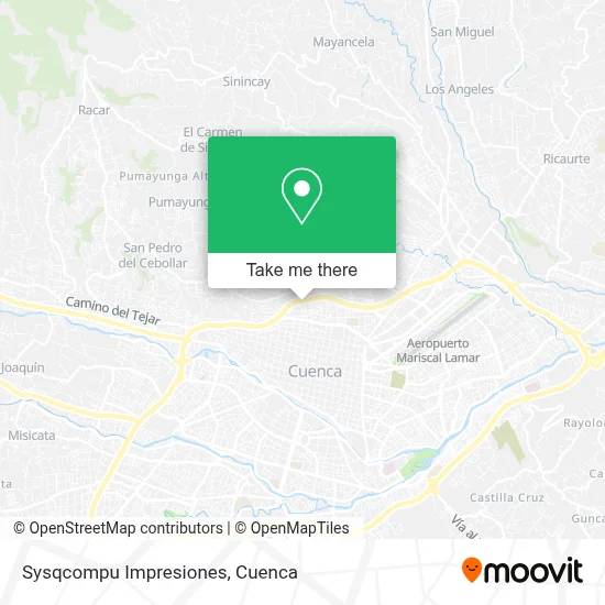 Sysqcompu Impresiones map