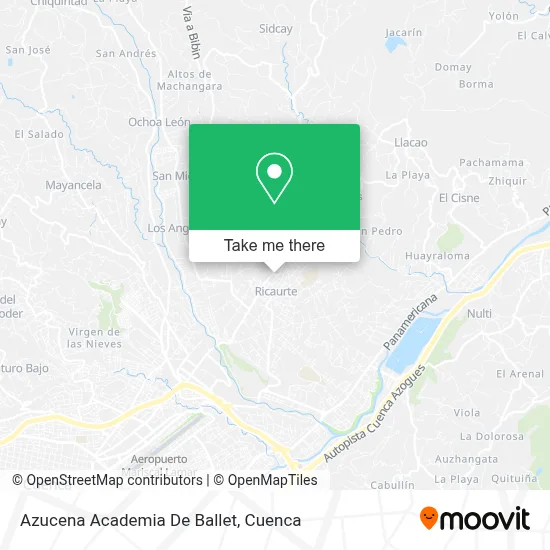 Azucena Academia De Ballet map