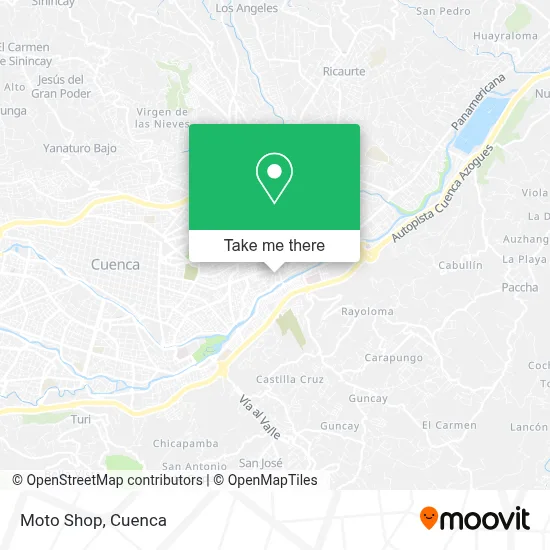 Moto Shop map